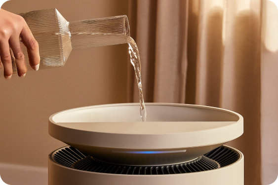 A clean humidifier is a happy humidifier