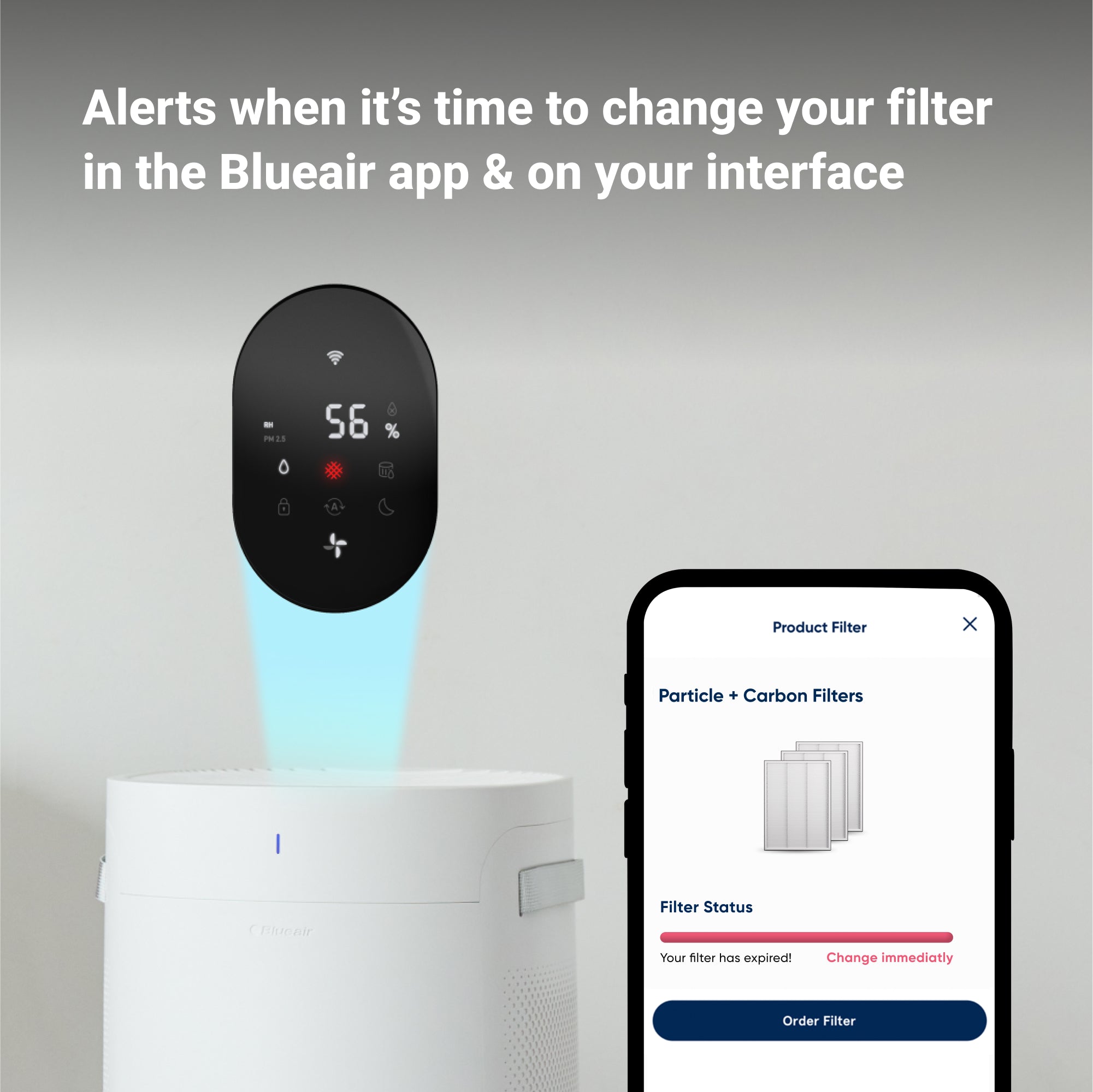 Replacement Air Purifier filter for DH3i 2-in-1 – Blueair