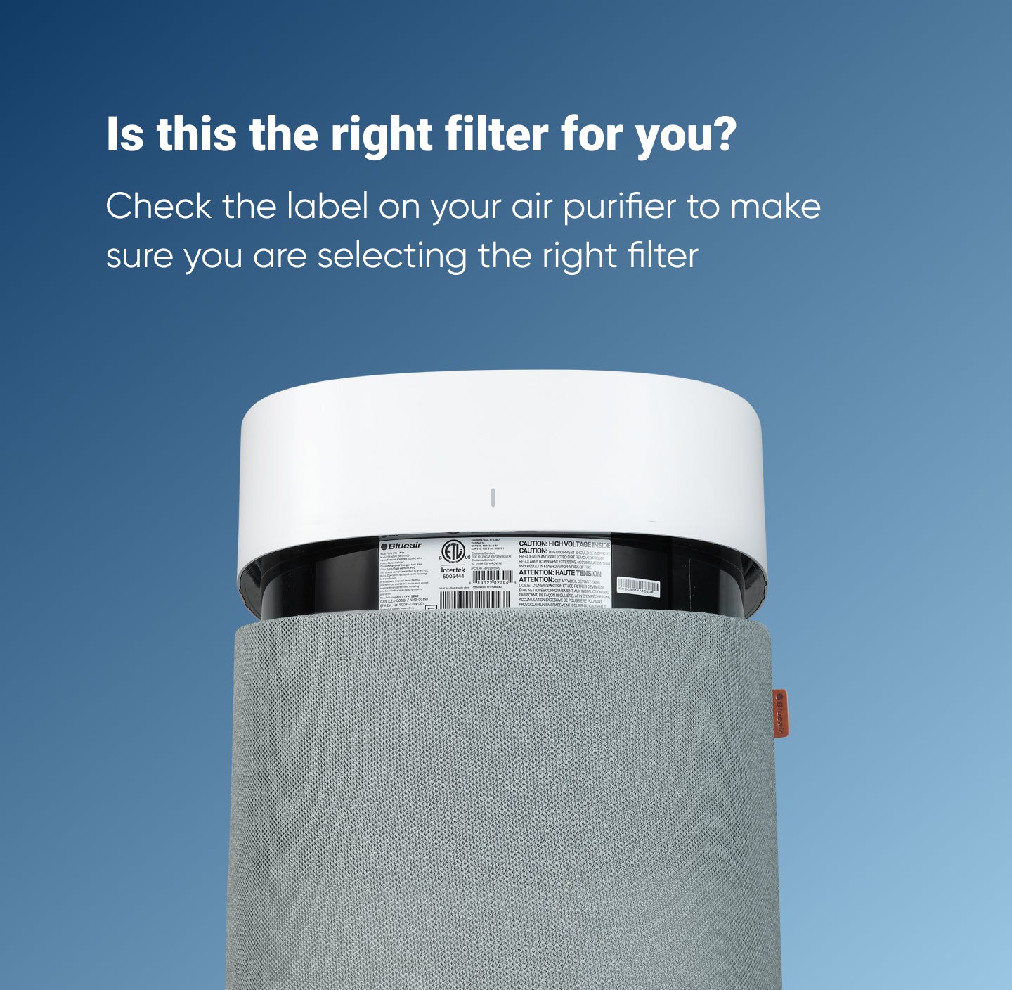 Blue Pure 211+ Series Smokeblock Filter