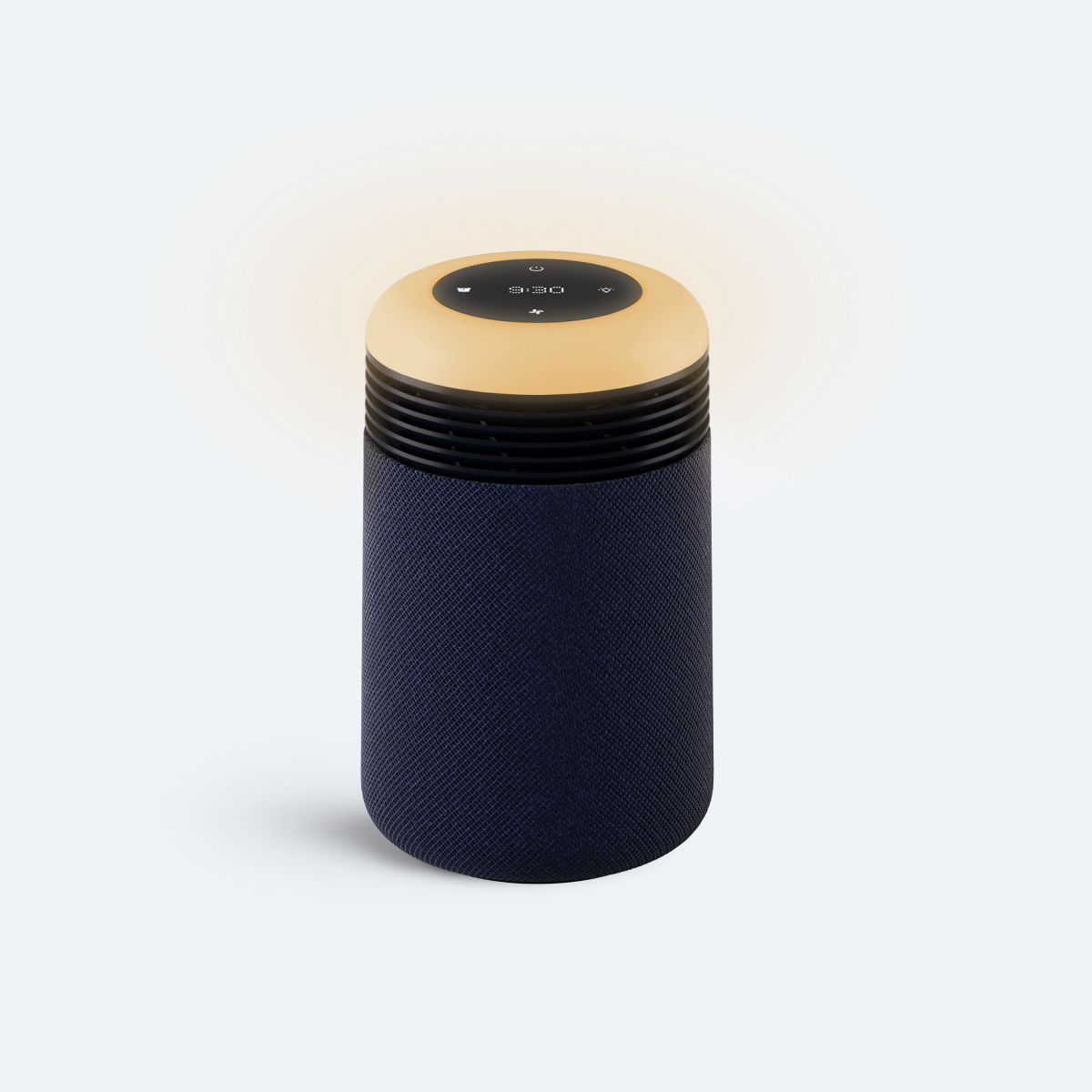 Mini Restful™ Sunrise Clock Air Purifier in Midnight