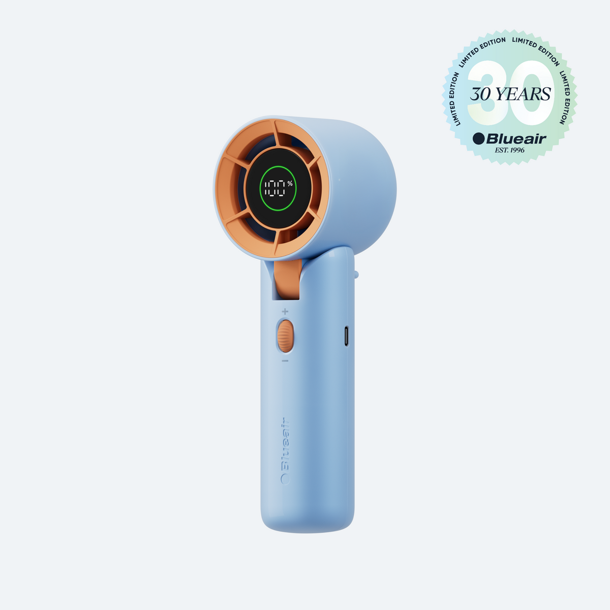 AlwaysCool Portable Handheld Fan - Midsommar Blue