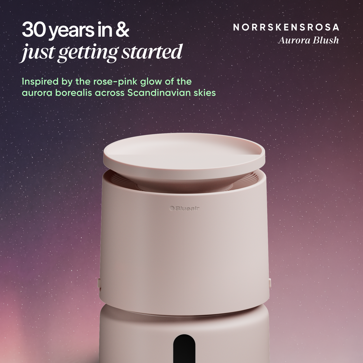 DreamWell™ Humidifier 1/2 Gallon Aurora Blush