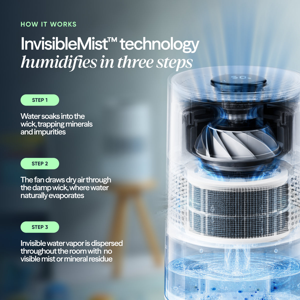 InvisibleMist™ Humidifier