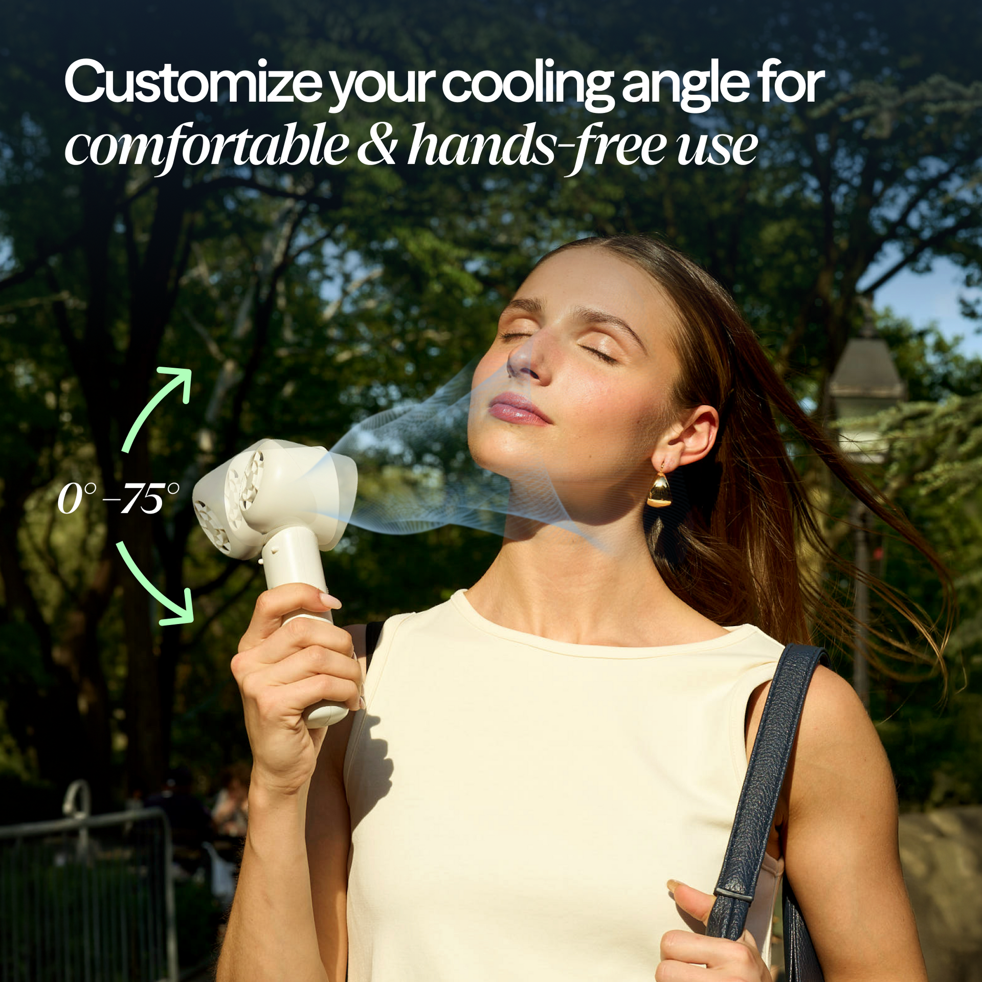 AlwaysCool Portable Handheld Fan - Jessica Pegula