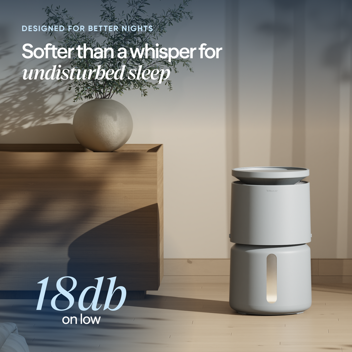 DreamWell™ Humidifier 2 Gallon Stone Grey 2.0