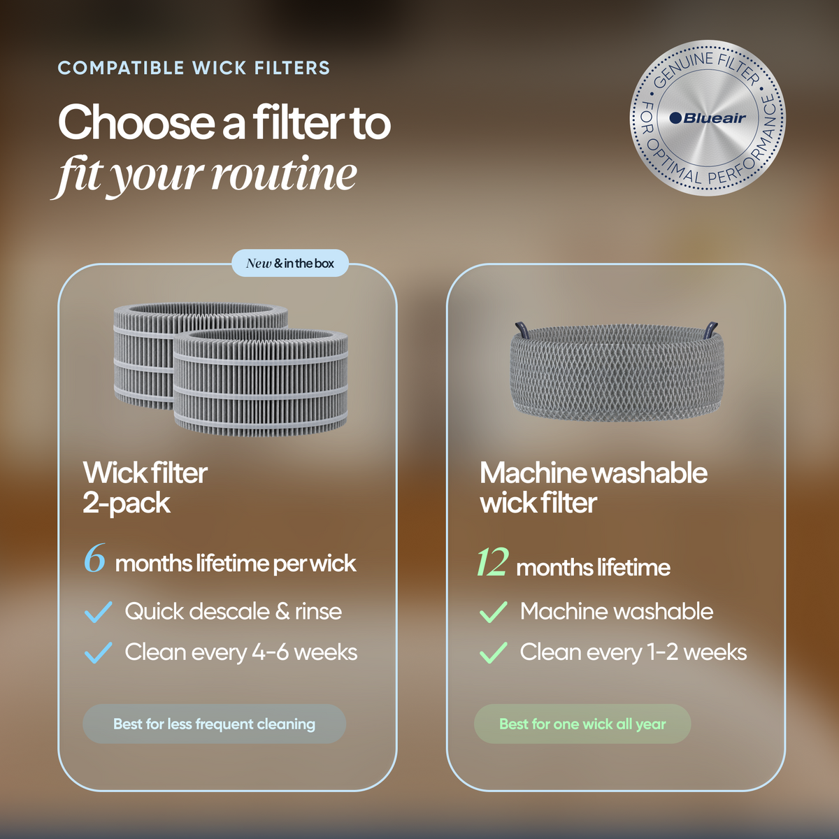 DreamWell™ Humidifier 1 Gallon Stone Grey 2.0