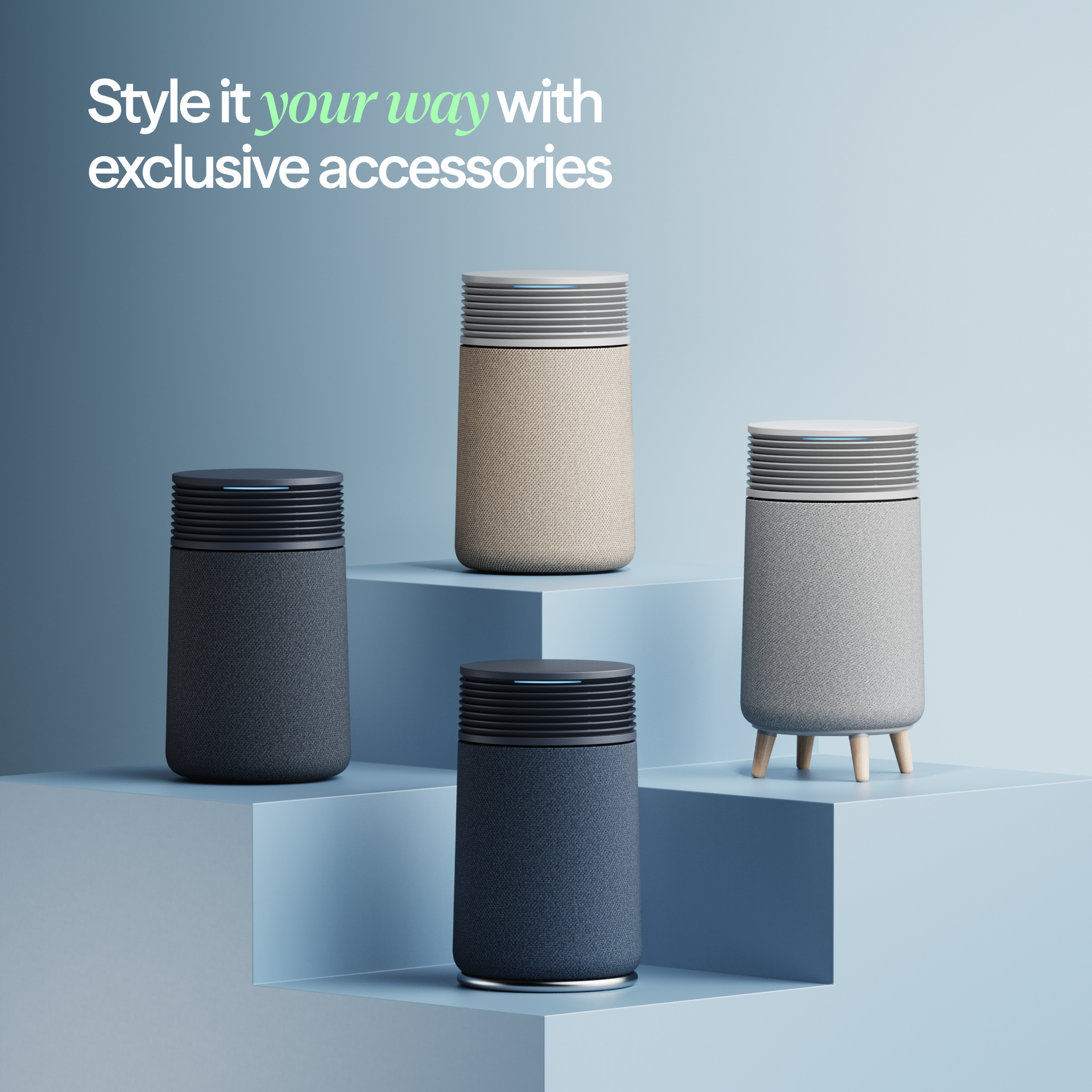 Blue Signature™ Medium Nordic Fog