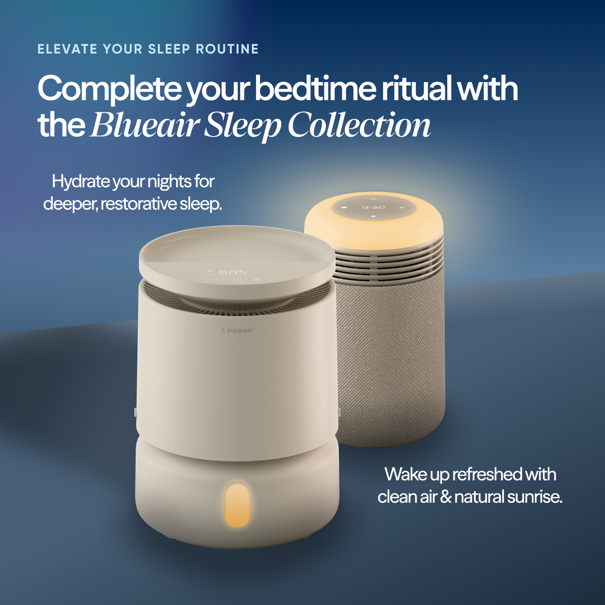 DreamWell™ Humidifier 2 Gallon Stone Grey 2.0