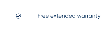 Blueair Free extended warranty